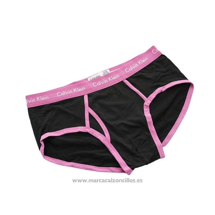 Slips Calvin Klein Hombre 365 Rosa Negro